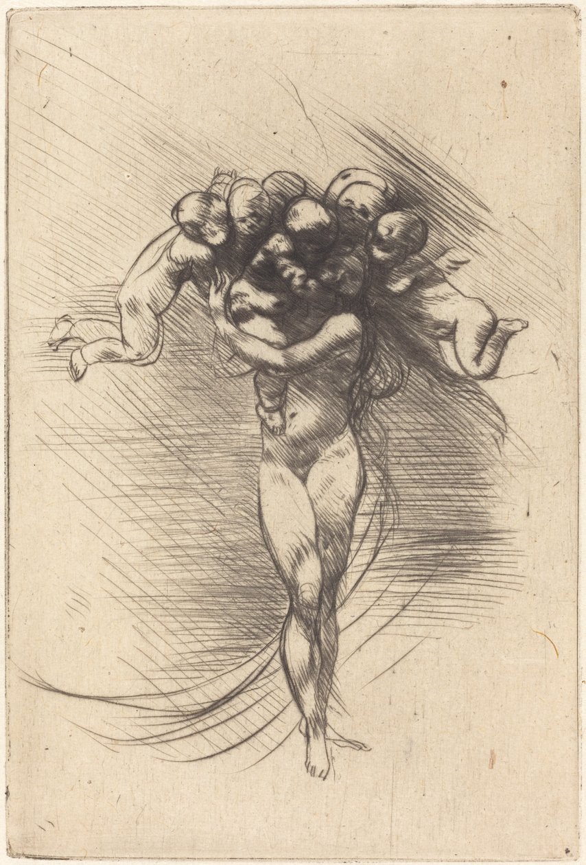 Allegorie des Frühlings, 1882-1888 von Auguste Rodin
