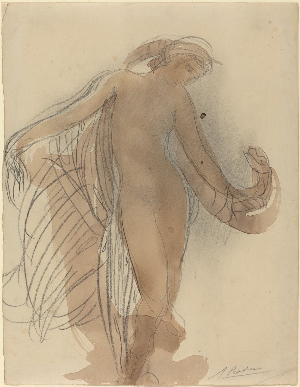 Figur nach vorne gerichtet von Auguste Rodin