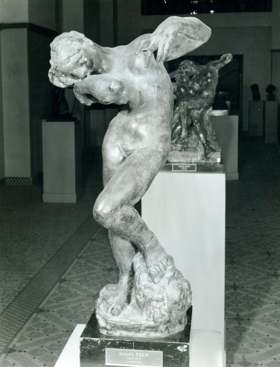 Meditation von Auguste Rodin