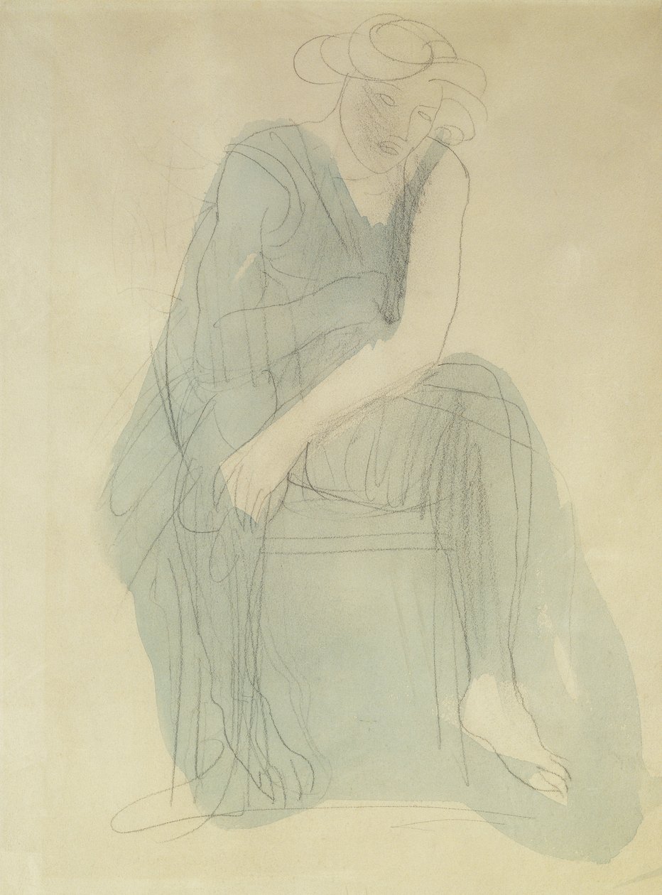 Sitzende Frau von Auguste Rodin