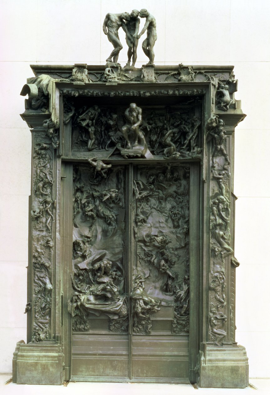 Die Tore der Hölle, 1880-90 von Auguste Rodin