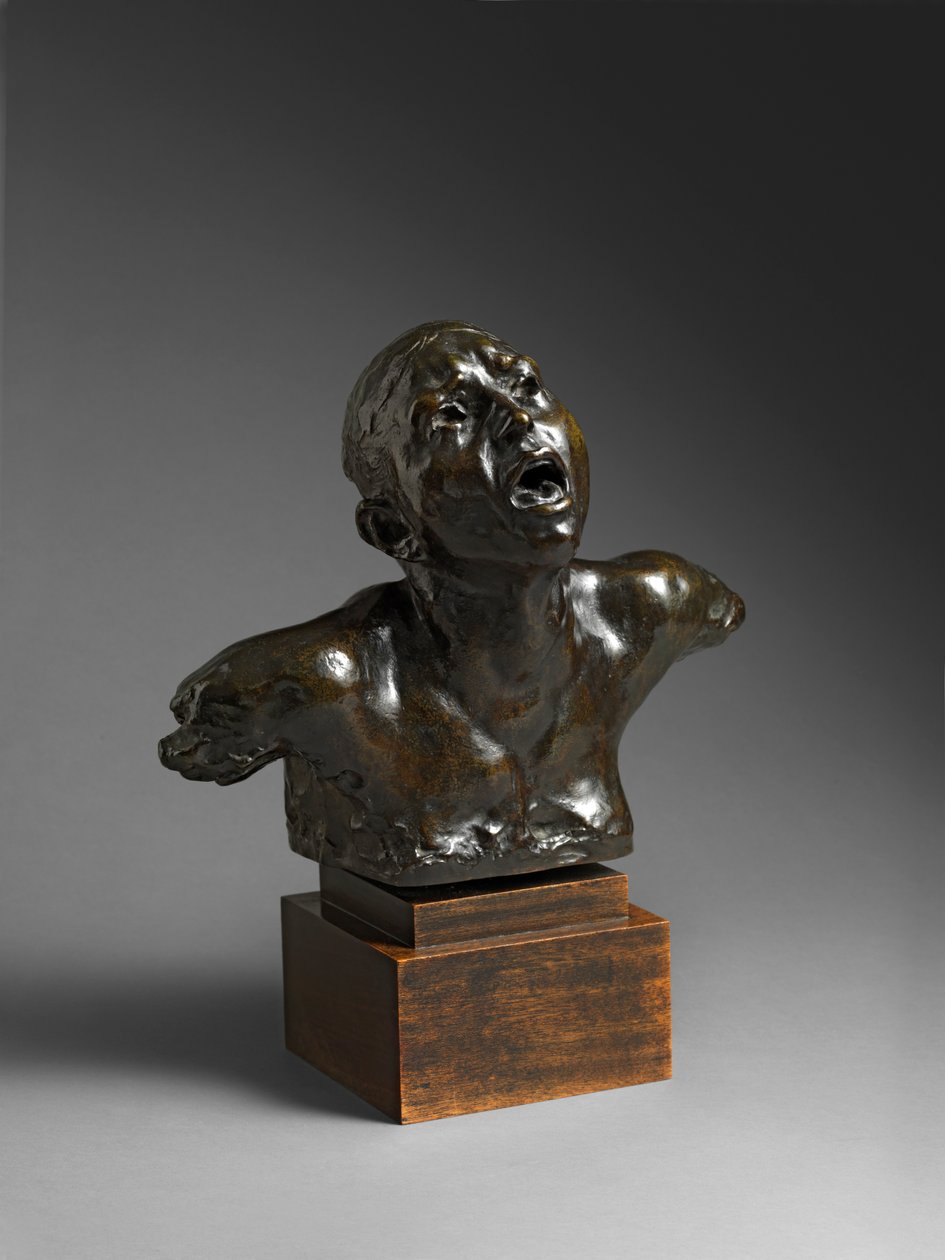Der Schrei, vor 1886 von Auguste Rodin