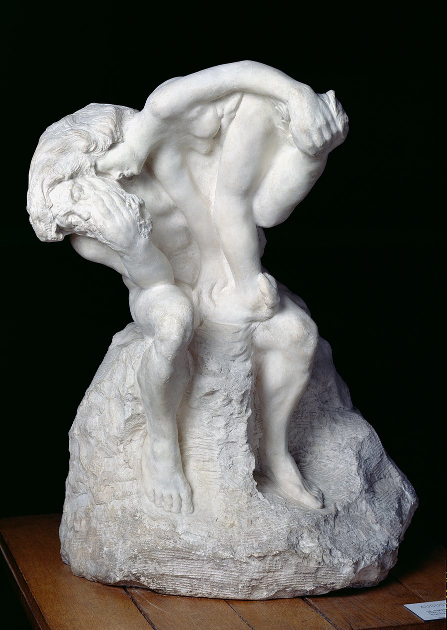 Der Bildhauer und seine Muse, 1895 von Auguste Rodin