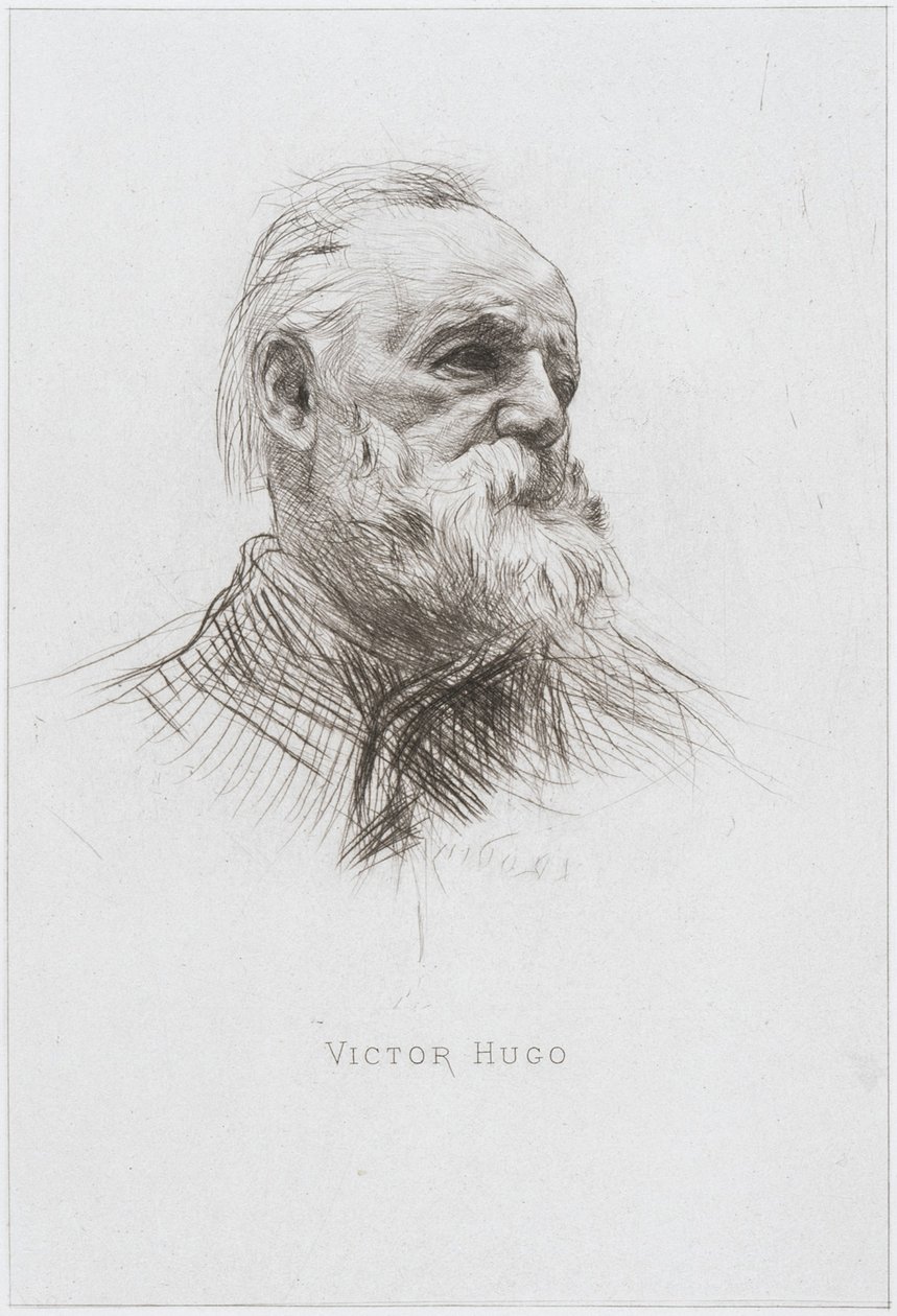 Victor Hugo, 1884 von Auguste Rodin