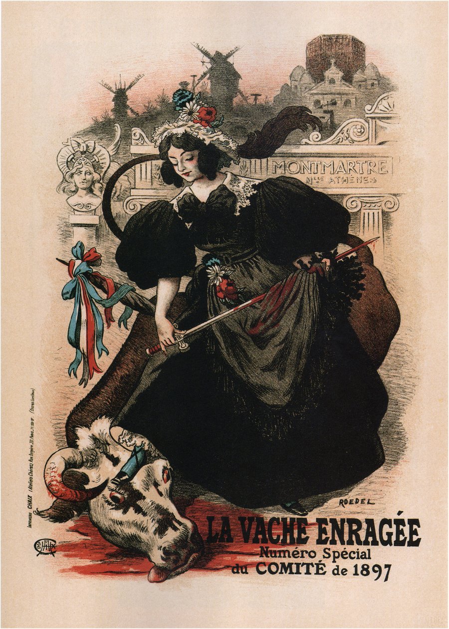 La Vache Enragée von Auguste Roedel