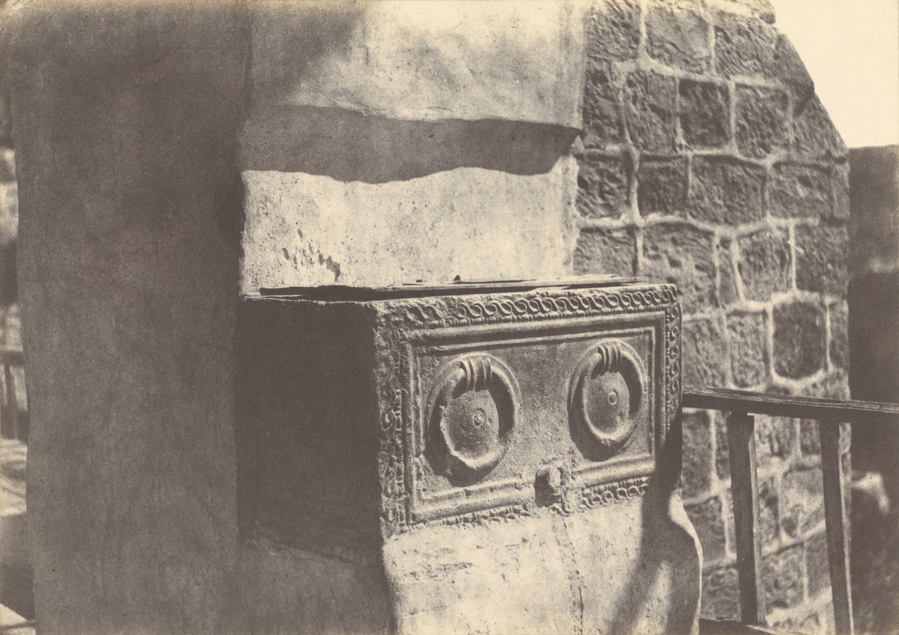 Jerusalem. Jüdischer Sarkophag von Auguste Salzmann