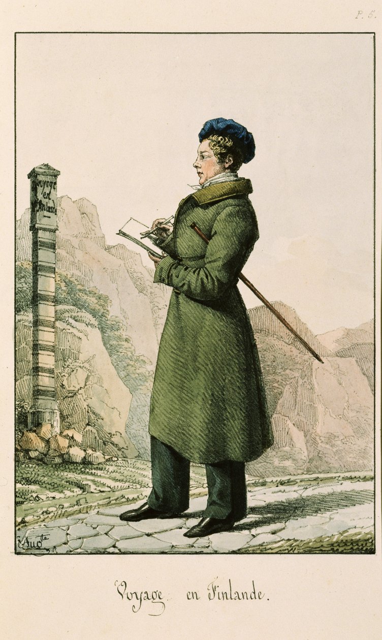 Selbstporträt von Auguste de Montferrand