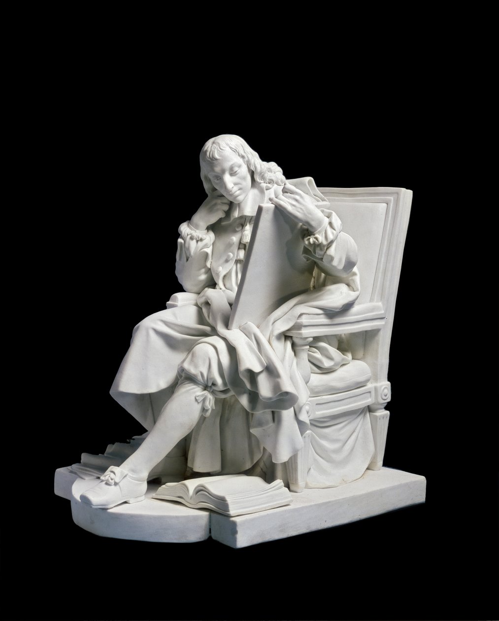 Blaise Pascal, ca. 1784 von Augustin Pajou