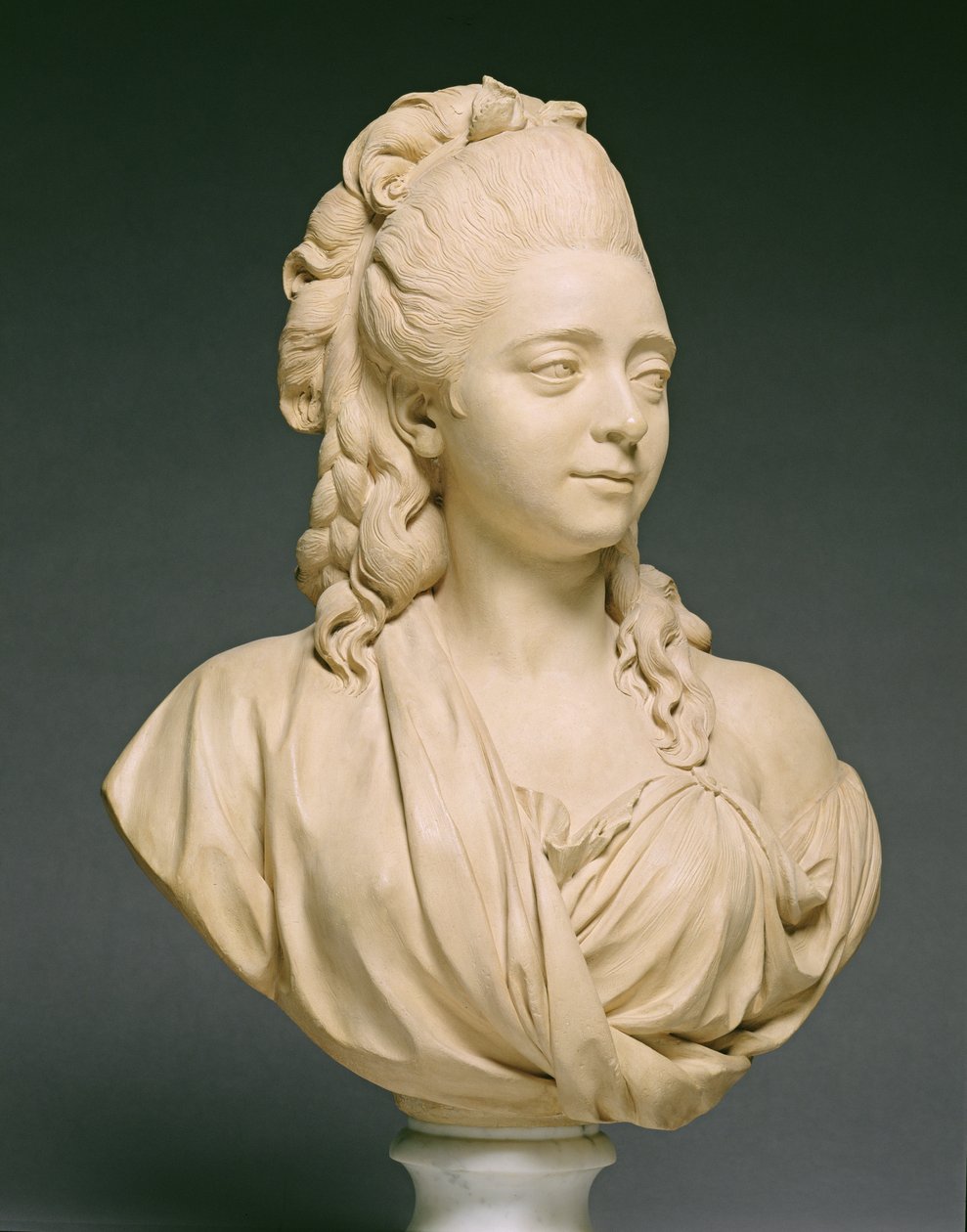 Madame Pajou, geborene Angelique Roumier, 1777 von Augustin Pajou