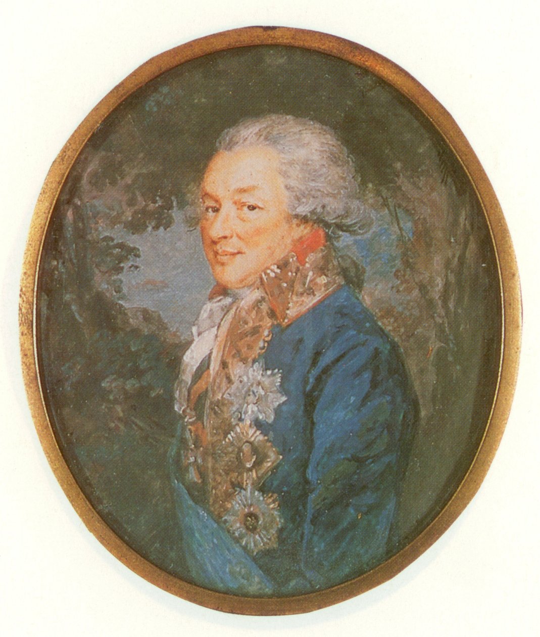 Porträt von Iwan Petrowitsch Saltykow (1730-1805) von Augustin Ritt