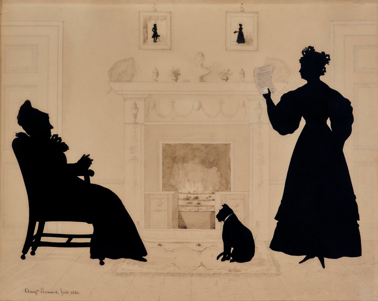 Scherenschnitte von Augustin Amant Constant Fidele Edouart