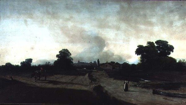 Landschaft: Abend von Augustus Wall Callcott