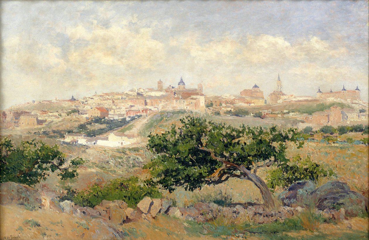 Ansicht von Toledo von Aureliano de Beruete