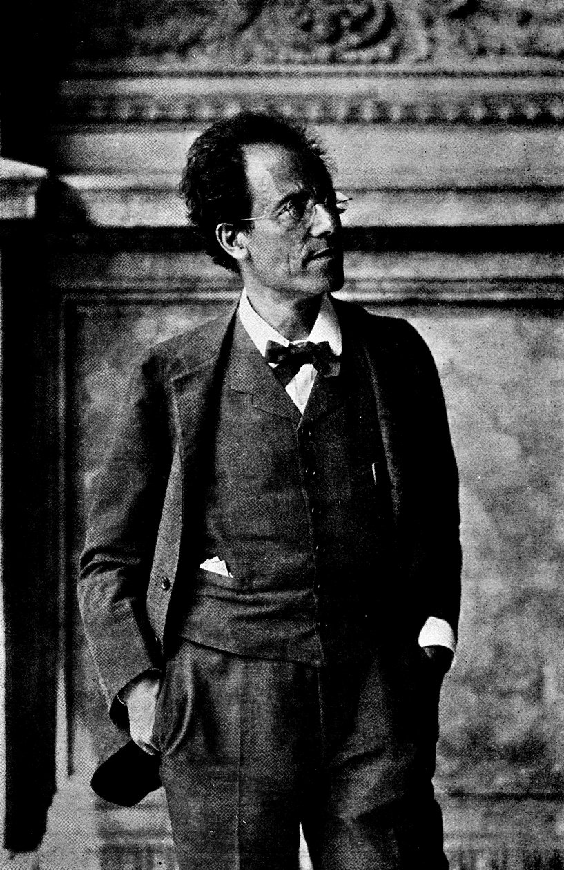 Porträt von Gustav Mahler von Austrian Photographer