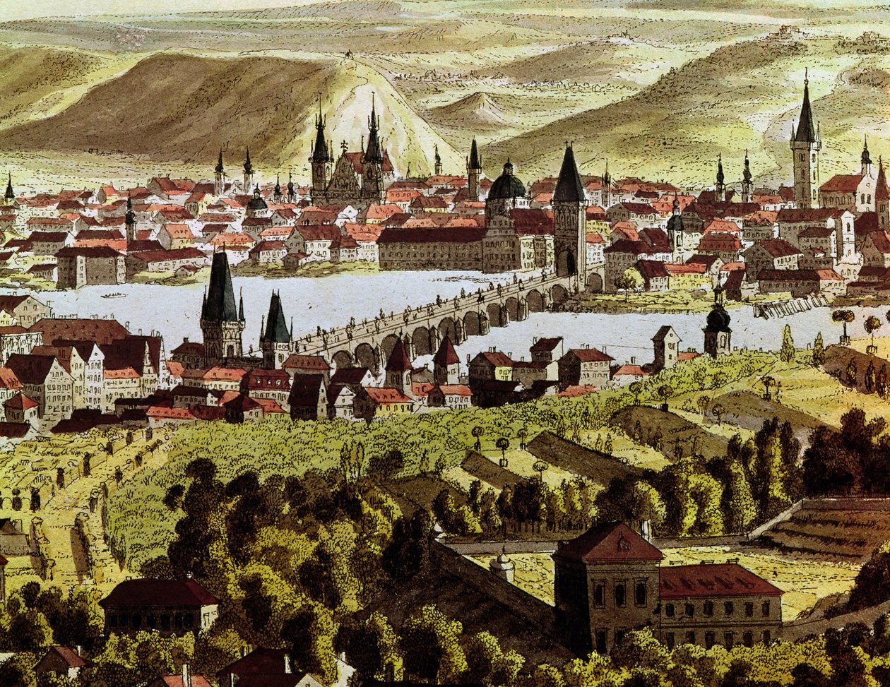 Blick auf Prag von Austrian School