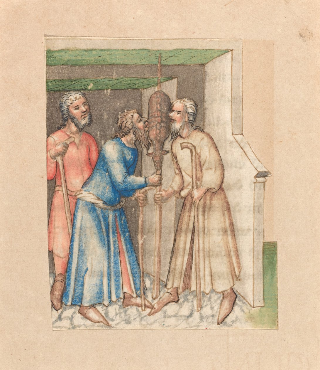 Das Passahlamm von Austrian 15th Century