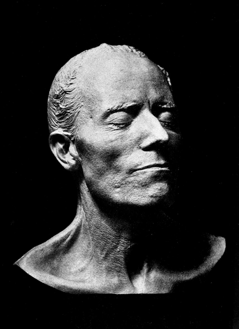 Totenmaske von Gustav Mahler von Austrian School