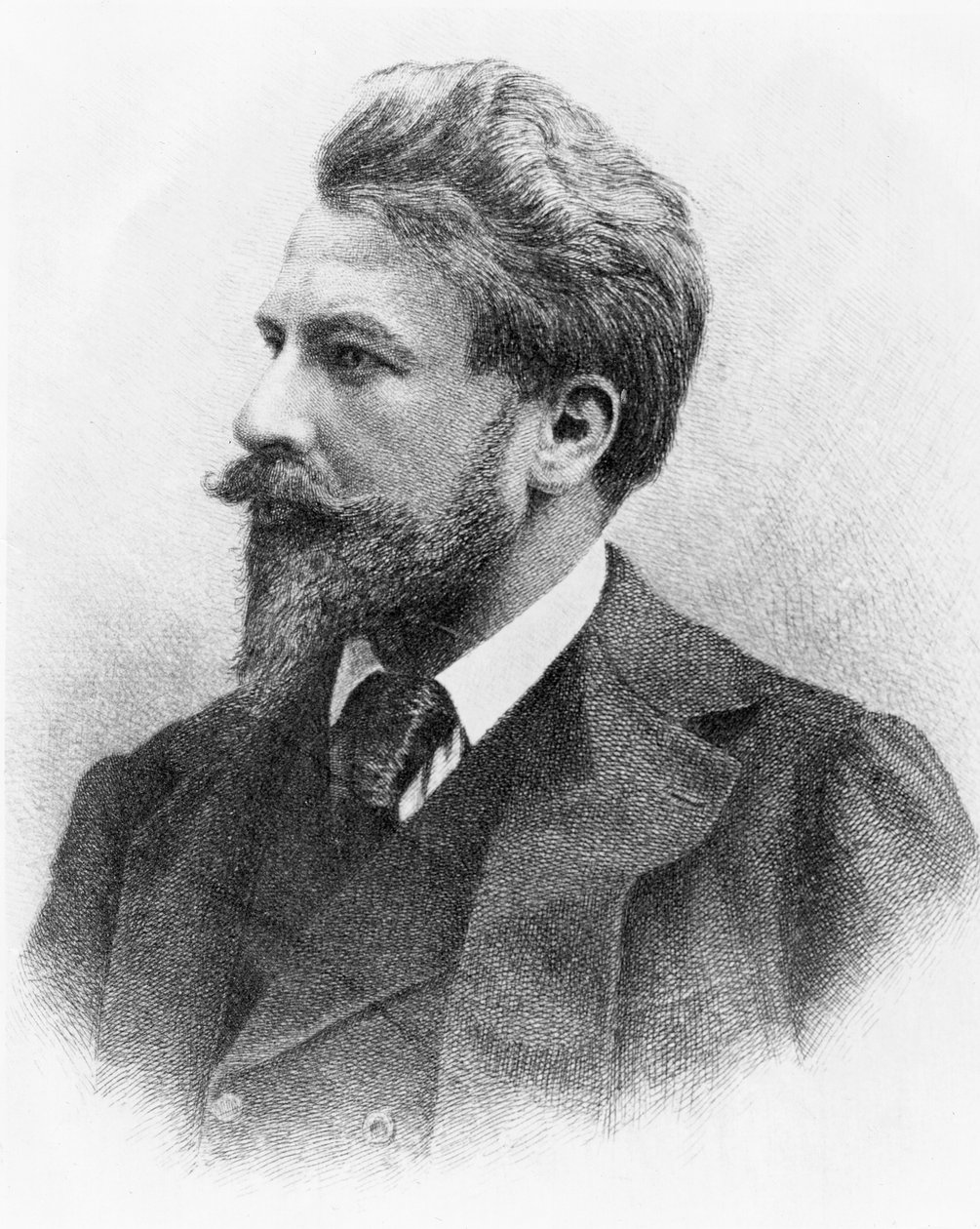 Porträt von Arthur Schnitzler von Austrian School