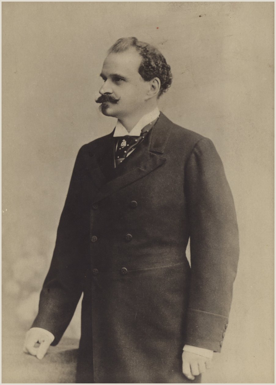 Porträt von Eduard Strauss von Austrian School