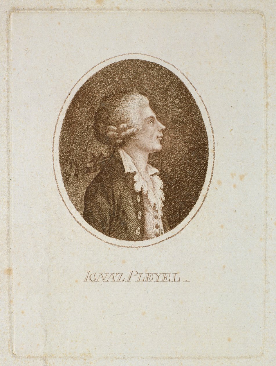 Porträt von Ignace Pleyel (1757-1831) von Austrian School