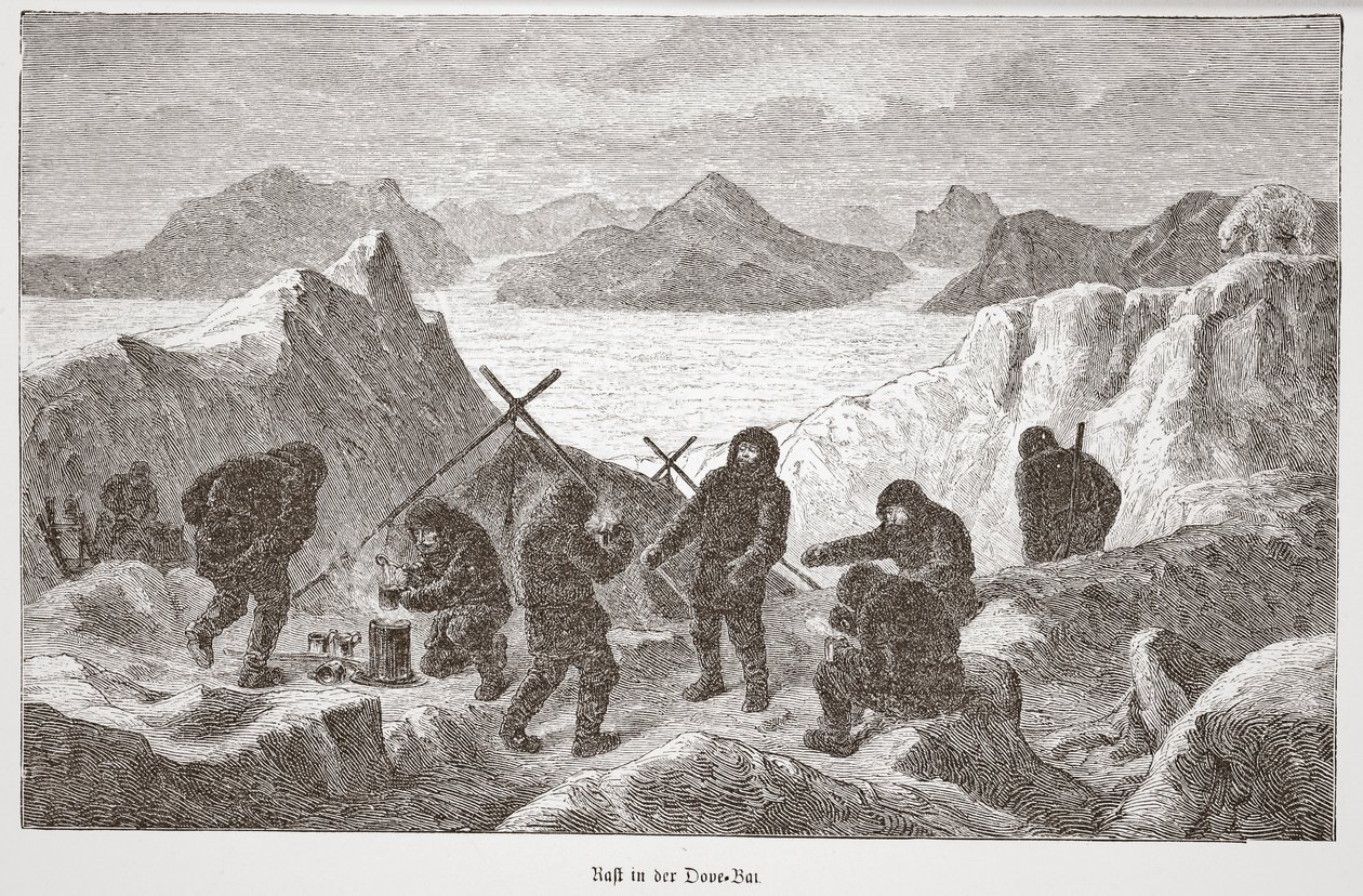 Ruhe in der Dove Bay, 1876 von Austrian School