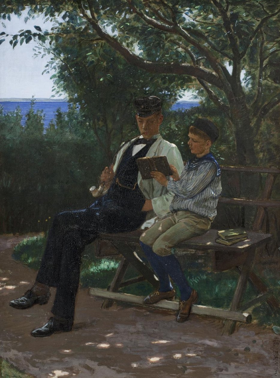 Unterricht auf dem Land von Axel Helsted