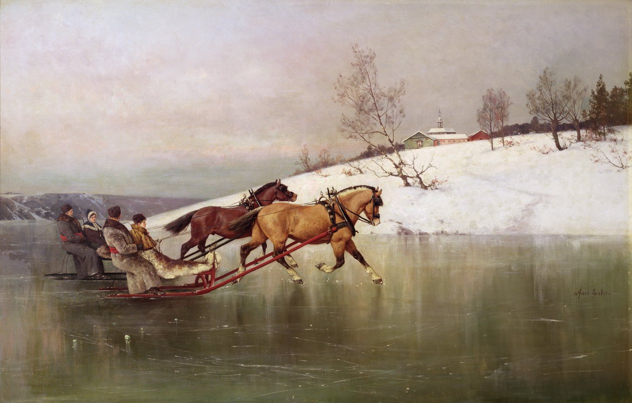 Ein Rennen von Axel Hjalmar Ender
