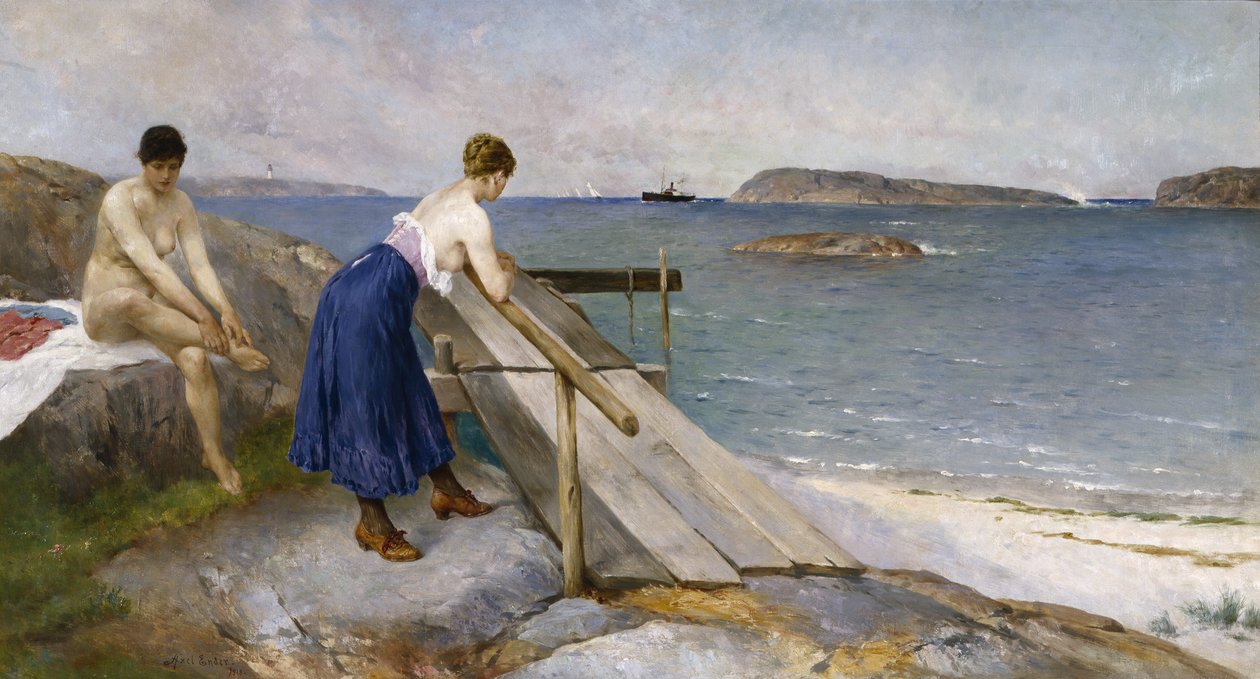 Badende Frauen von Axel Hjalmar Ender