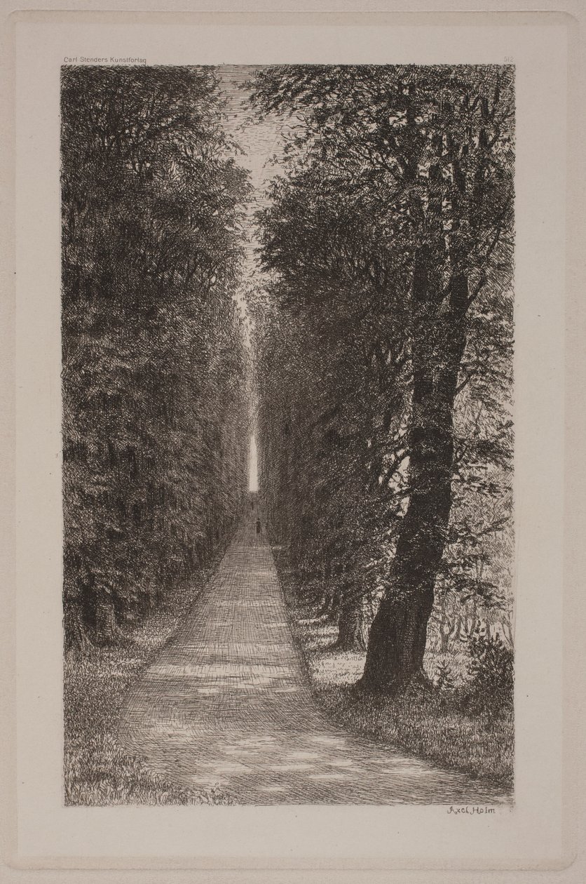 Sukkenes allé von Axel Holm