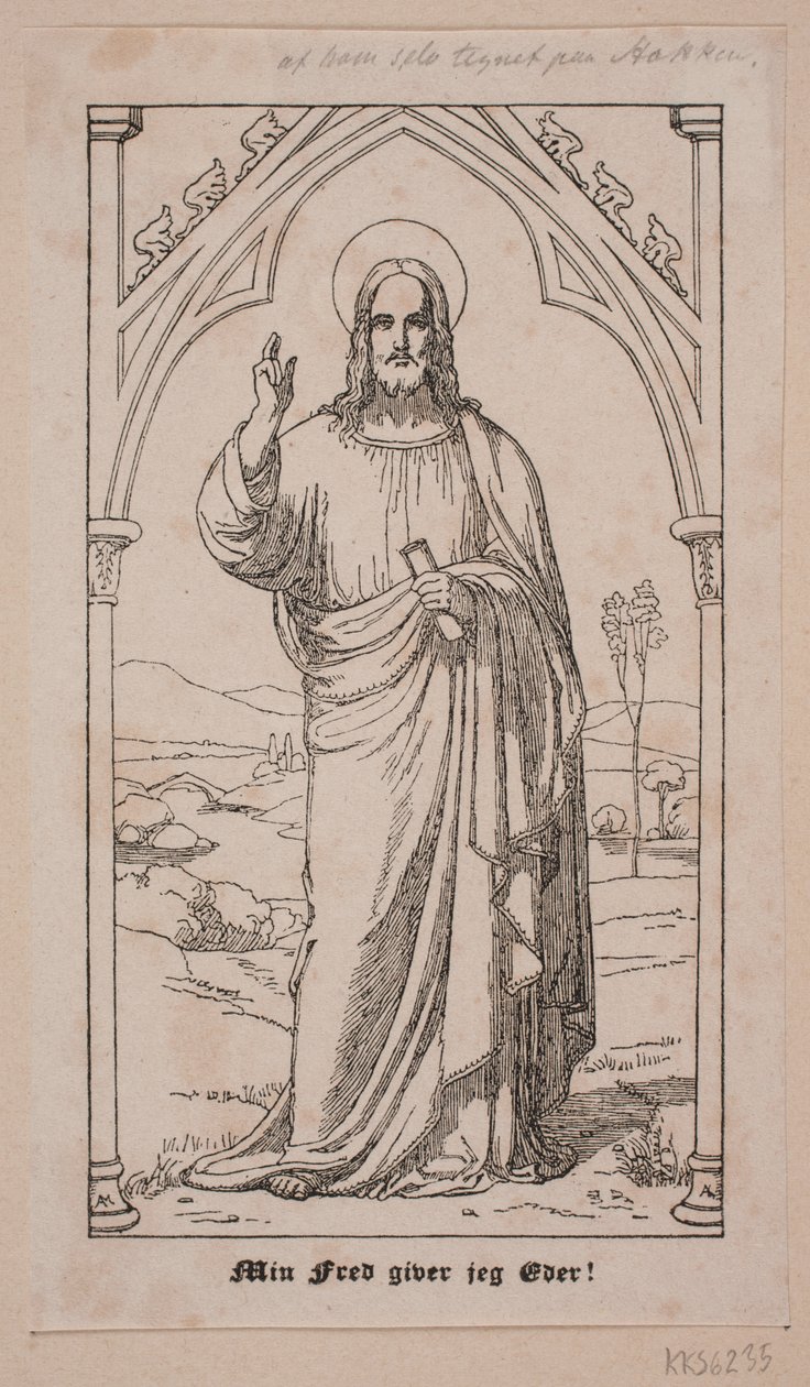 Christus segnend von Axel Theodor Kittendorff