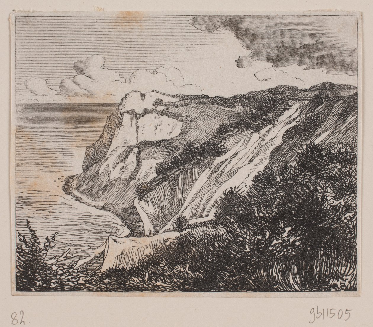 Møns Klint von Axel Theodor Kittendorff