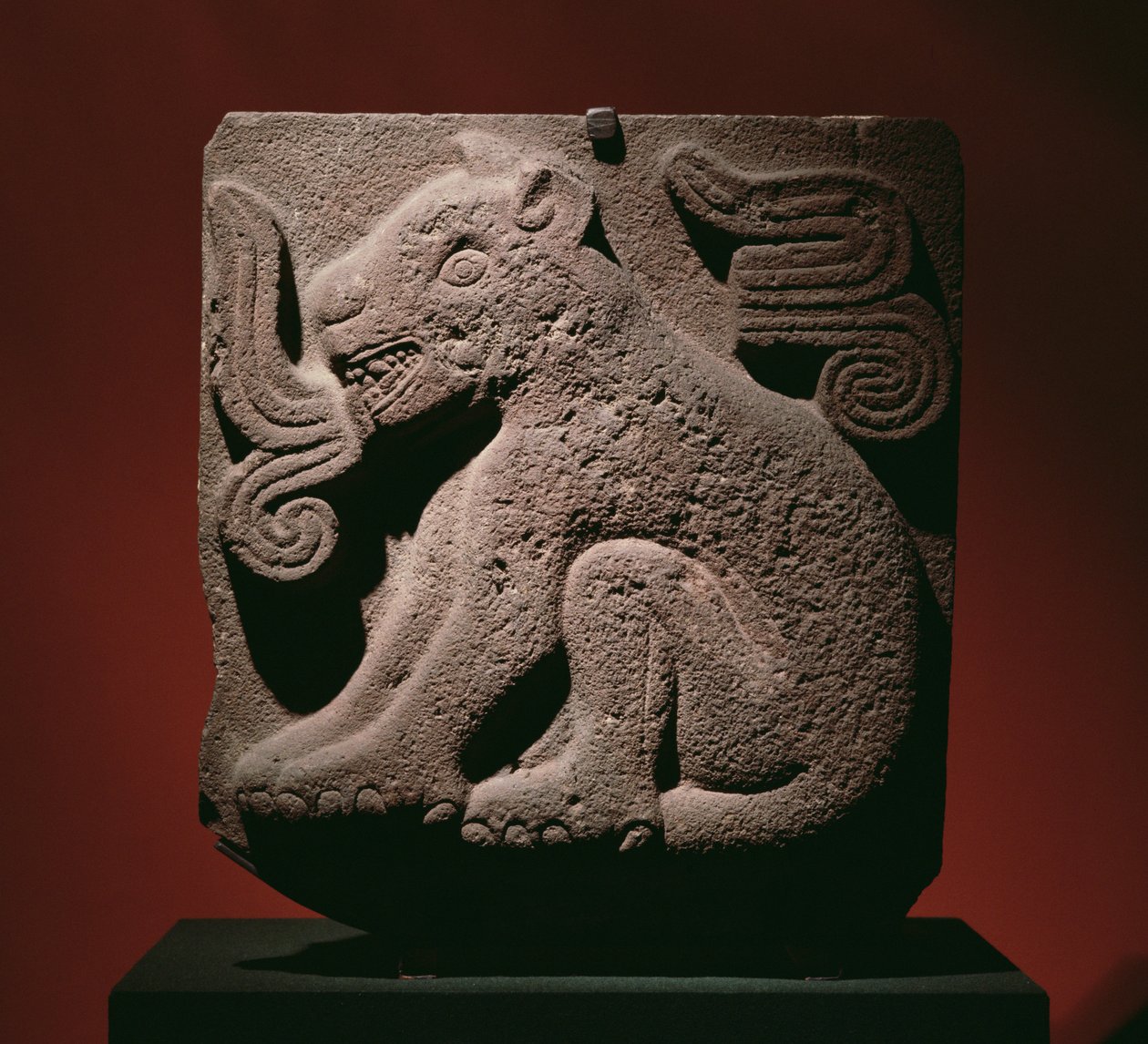 Glyph des Königs Ahuizotl (ca. 15. Jahrhundert) von Aztec