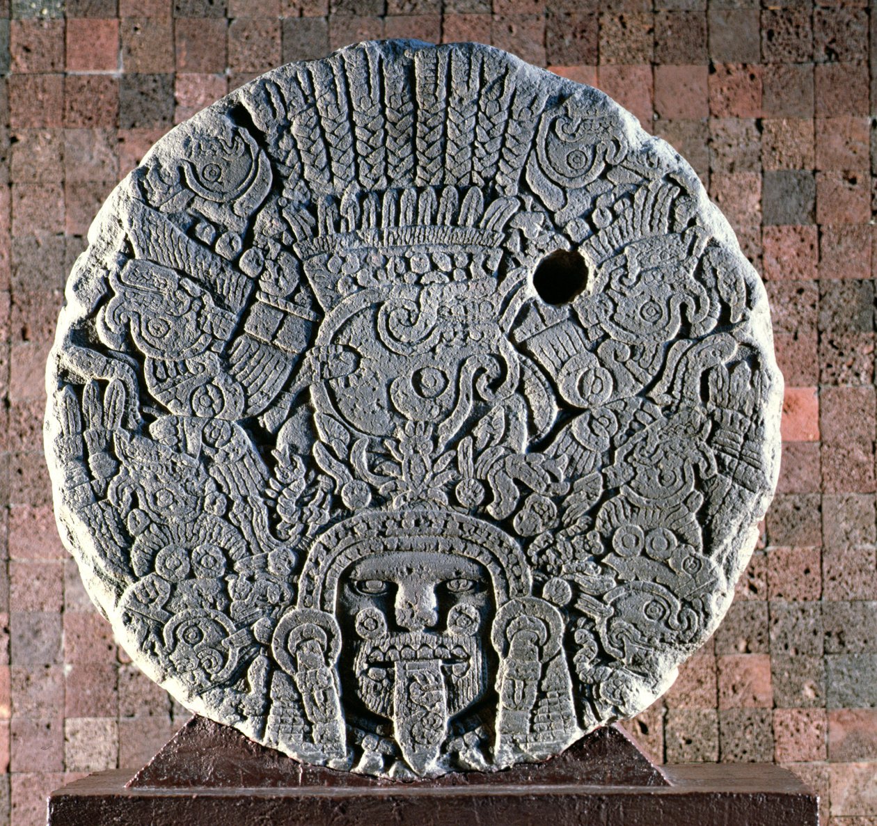 Tlaltecuhtli von Aztec