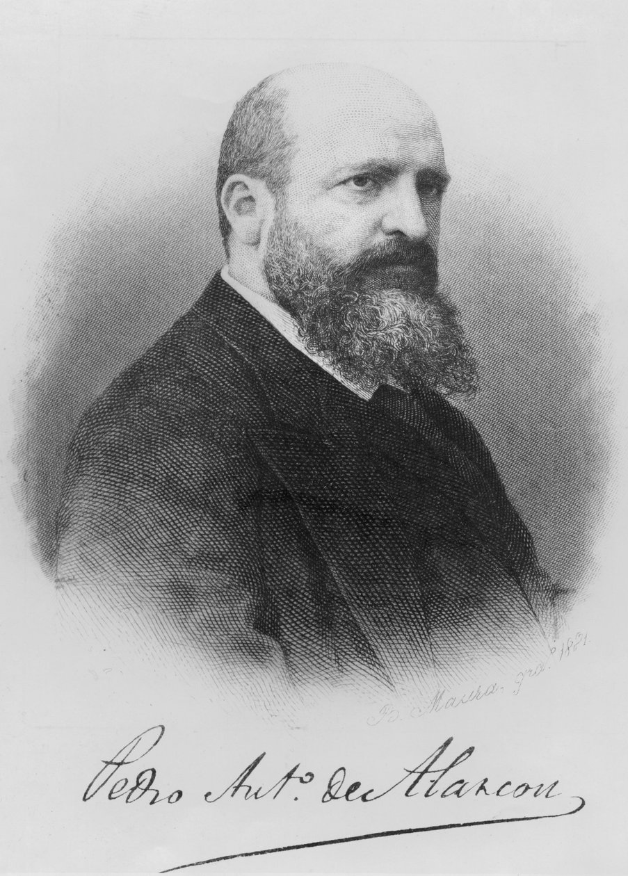 Pedro Antonio de Alarcon, 1881 von B. Maura