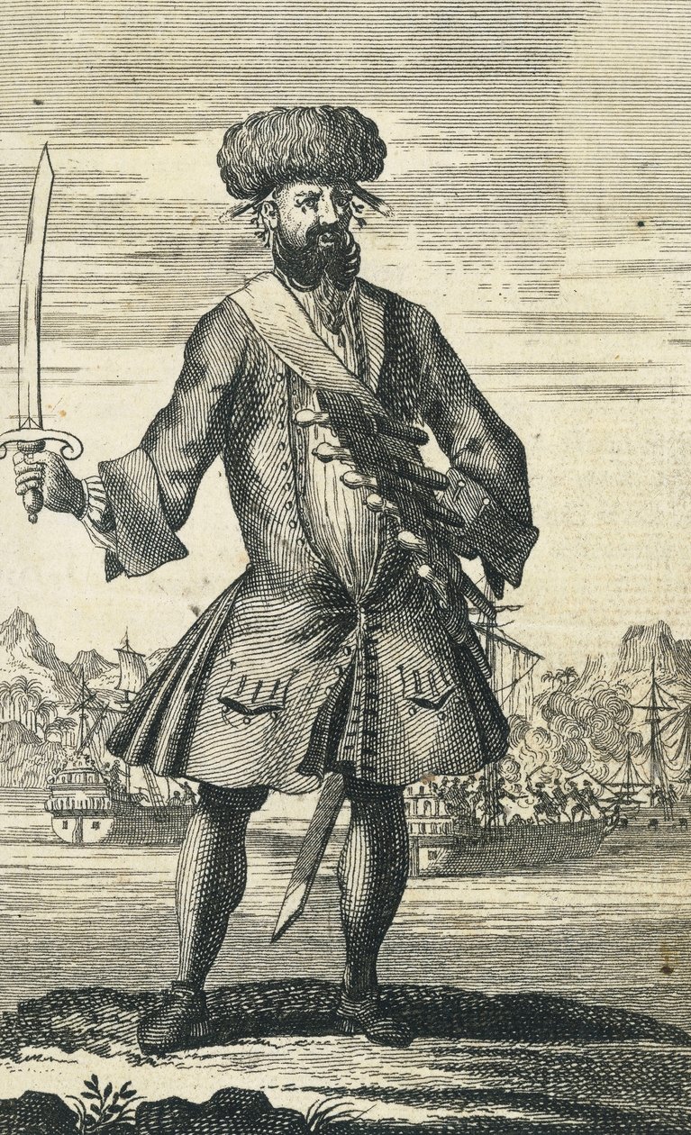 Der Pirat Blackbeard von B. Cole