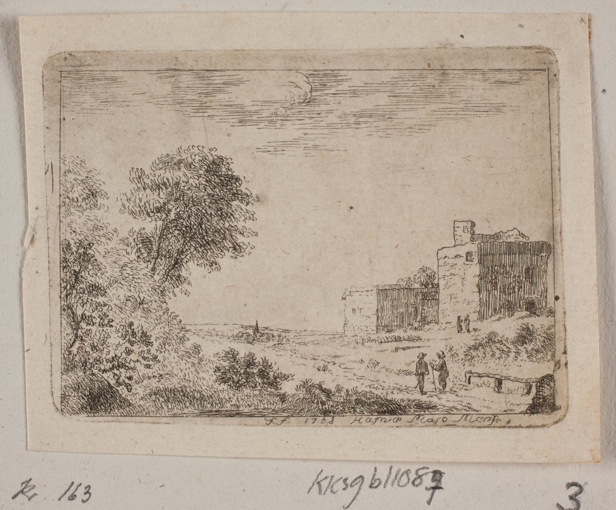 Eine Ruine von B. Flügge