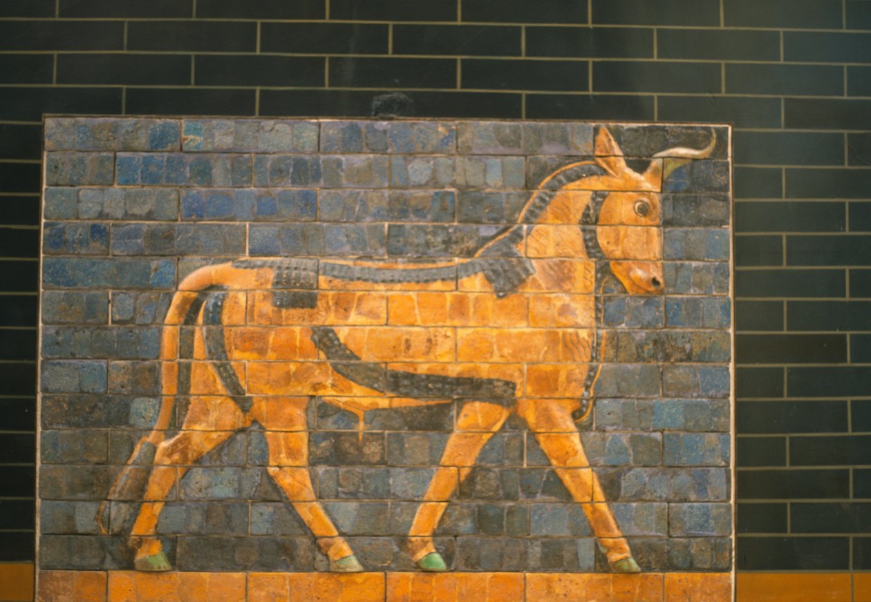 Stier aus Babylon von Babylonian