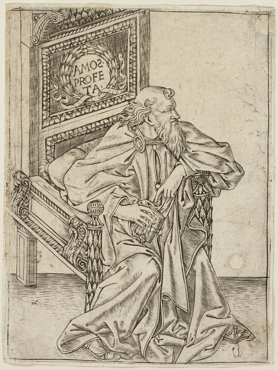 Der Prophet Amos von Baccio Baldini