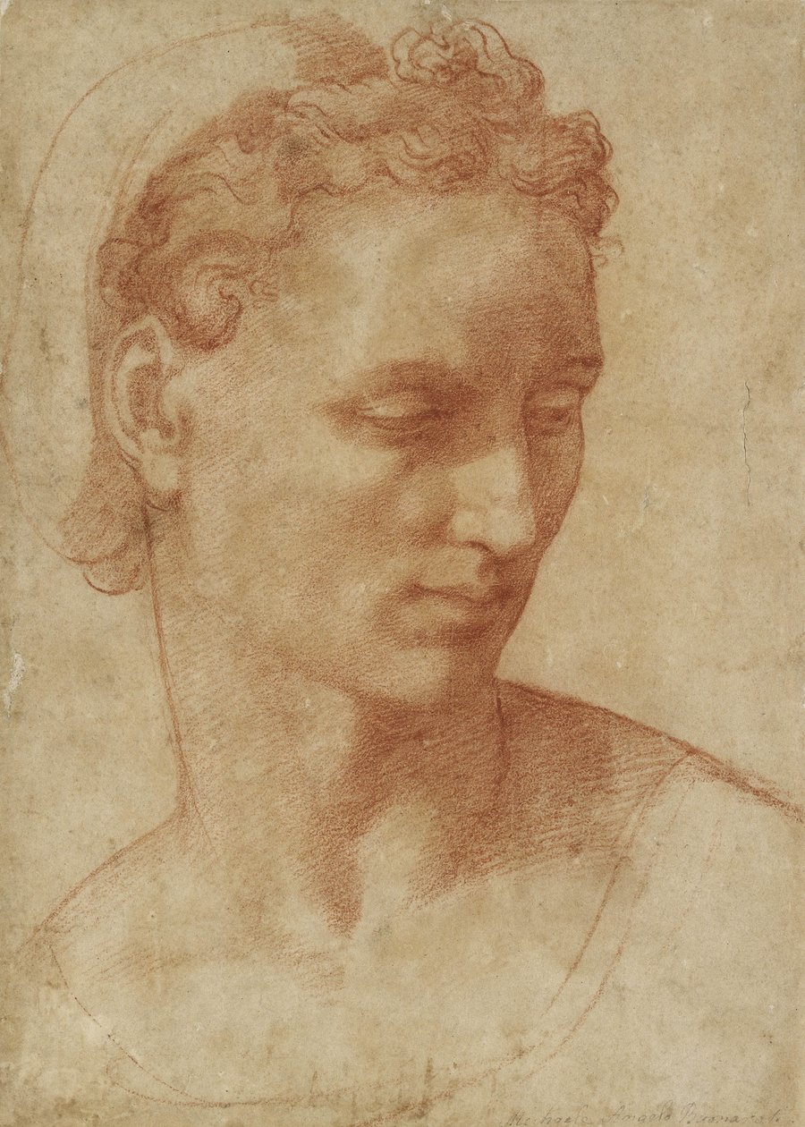 Kopf einer Frau von Baccio Bandinelli