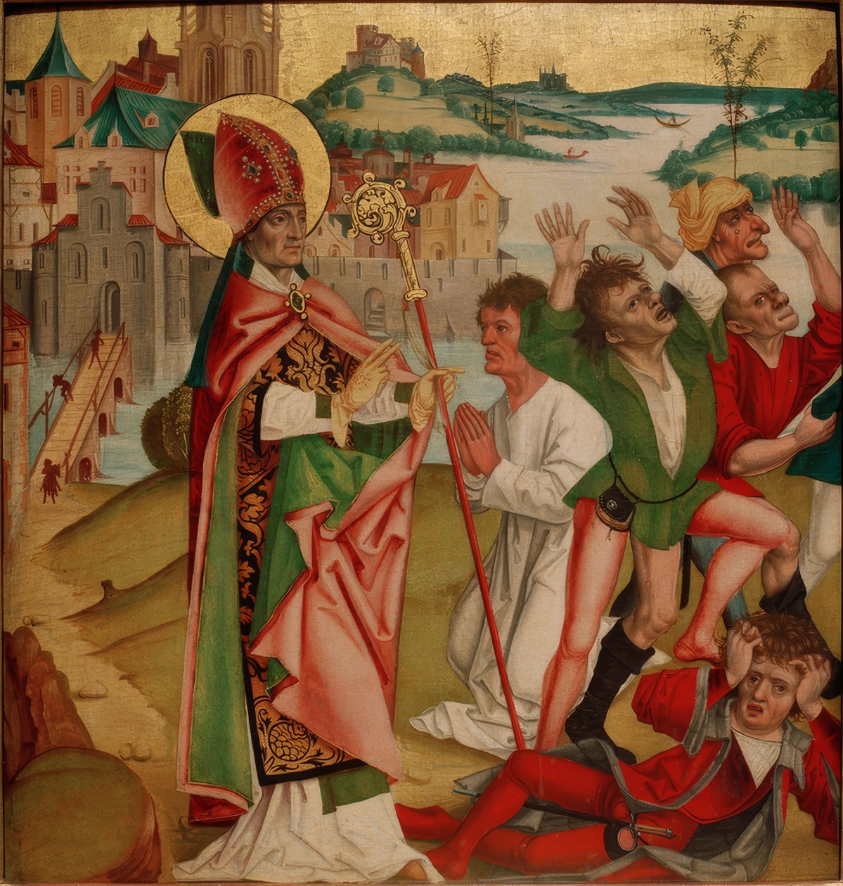Hl. Hubertus von Badener Nelkenmeister