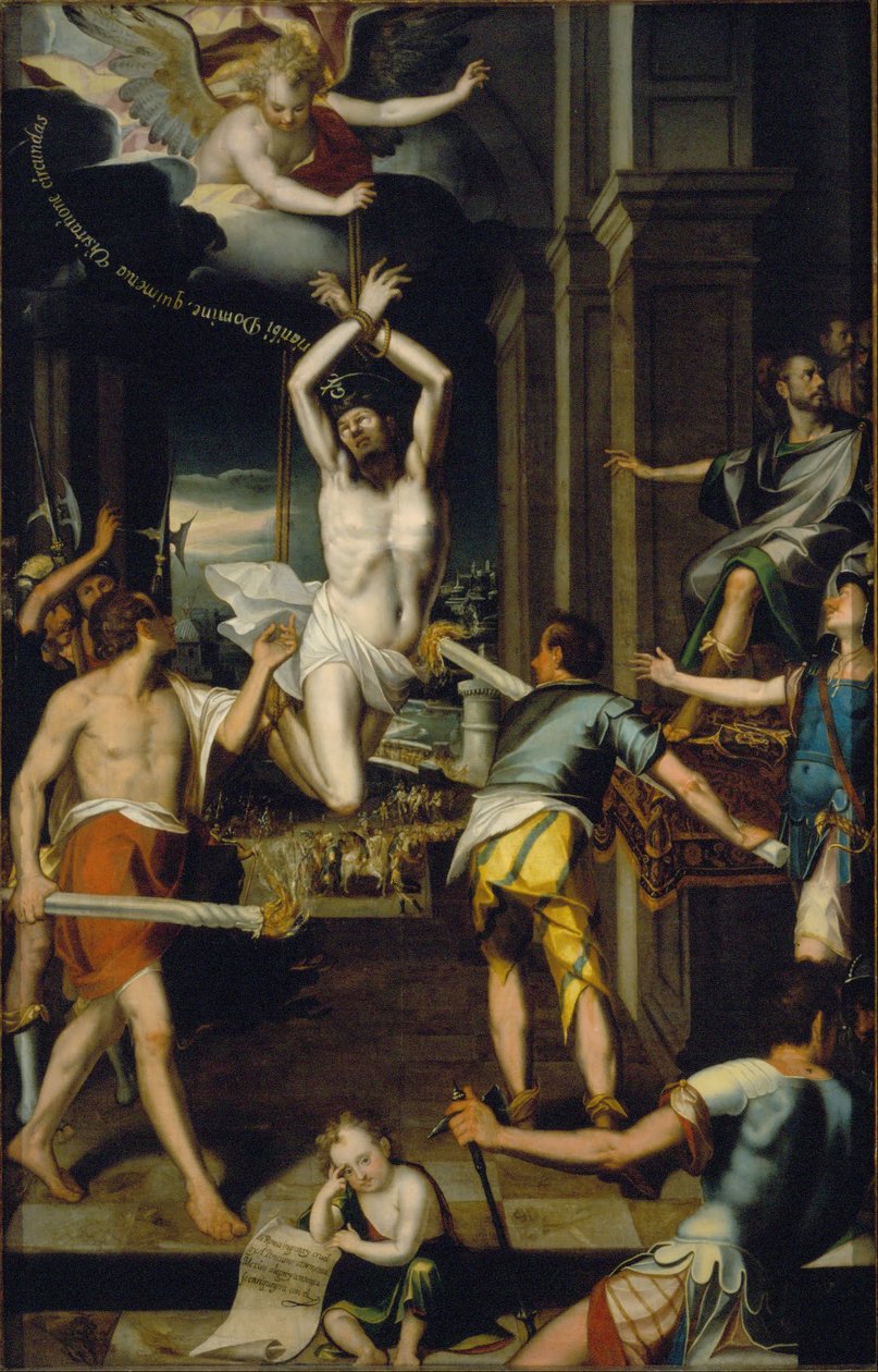 Das Martyrium des Heiligen Pontianus von Baltasar de Echave Orio