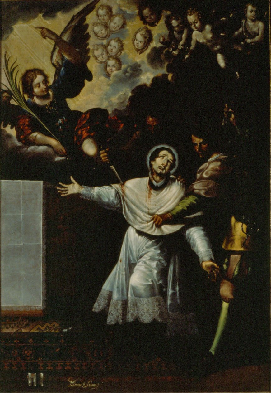 Das Martyrium des Heiligen Peter Arbués von Baltasar de Echave y Rioja