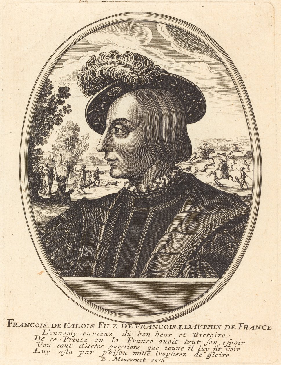 François de Valois von Balthasar Moncornet