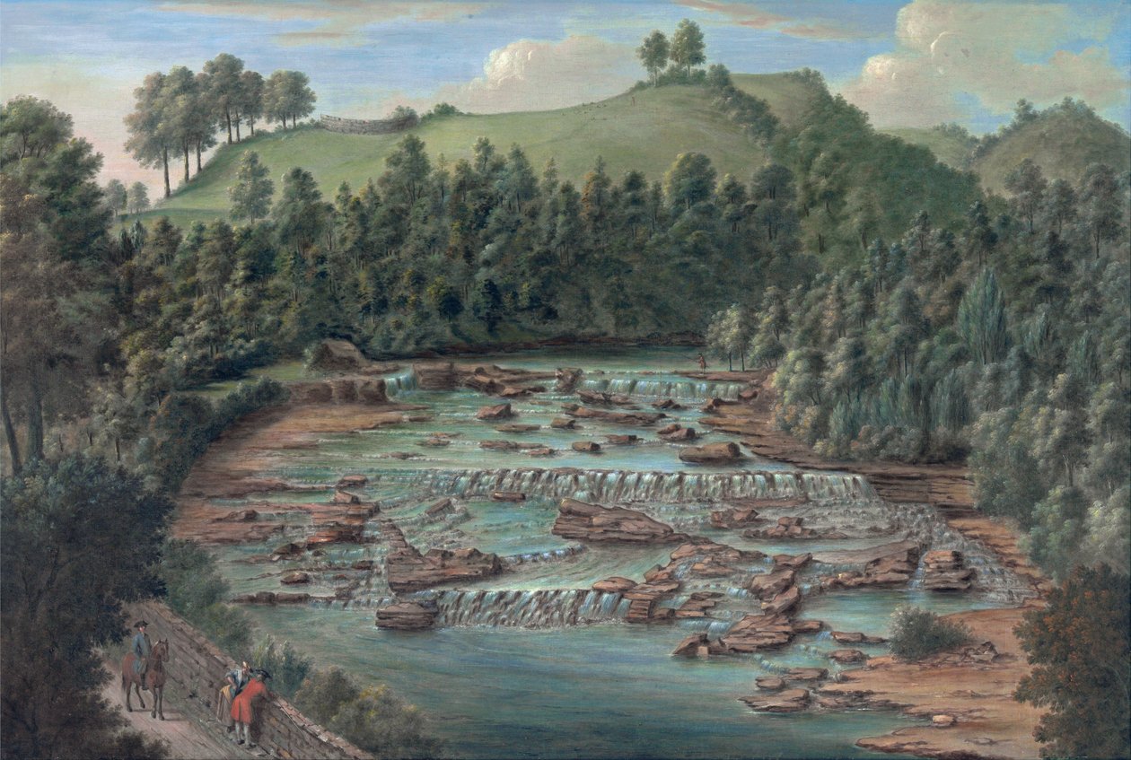 Aysgarth Wasserfälle, Yorkshire von Balthazar Nebot