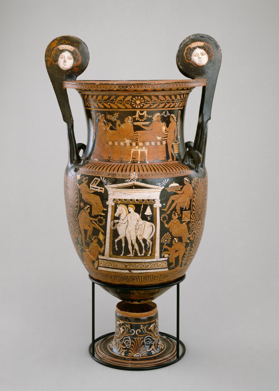 Volutenkrater, Apulien, 320-310 v. Chr. von Baltimore Painter