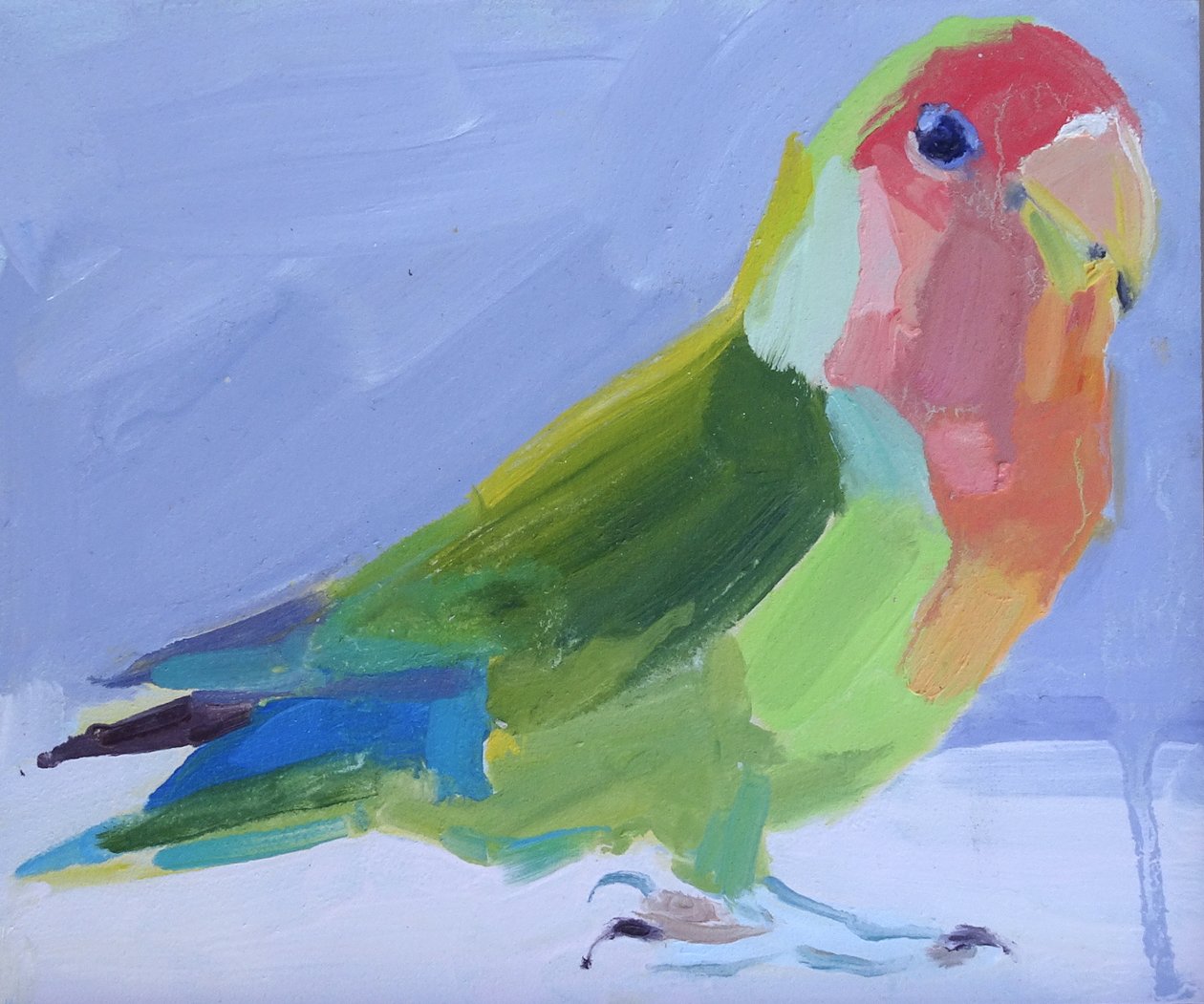 Liebesvogel, 2017 von Barbara Hoogeweegen