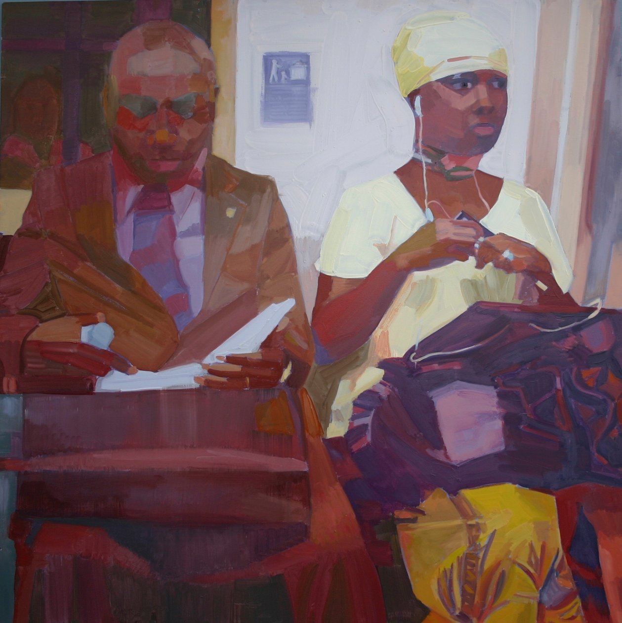Untergrund 2, 2012 von Barbara Hoogeweegen