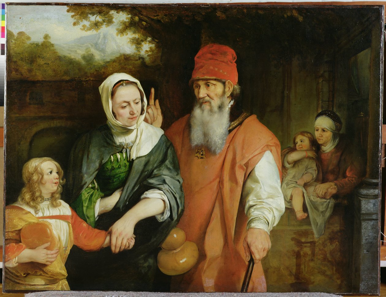 Die Verstoßung der Hagar von Barent Fabritius