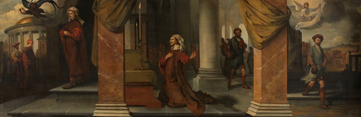 Der Pharisäer und der Zöllner von Barent Fabritius