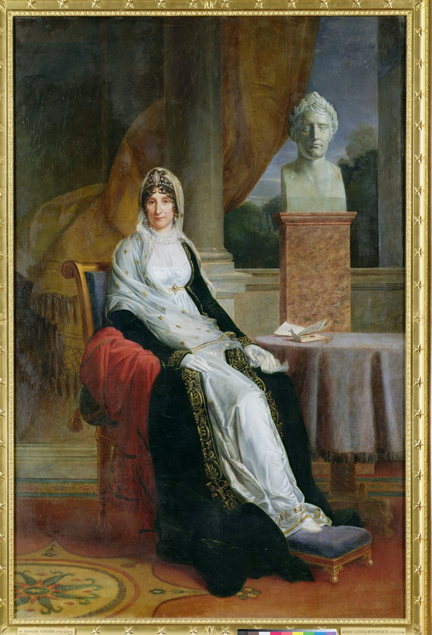 Marie-Laetitia Ramolino (1750-1836), 1803 von Baron François Pascal Simon Gérard